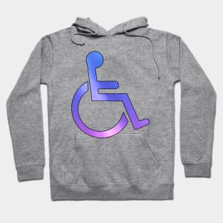 Whelchair Sign Hoodie